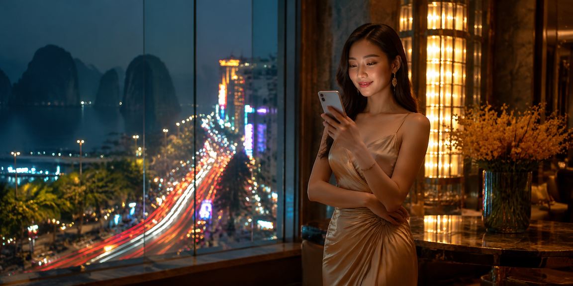 Thanh toán nhanh trên điện thoại tại Hạ Long với v1000